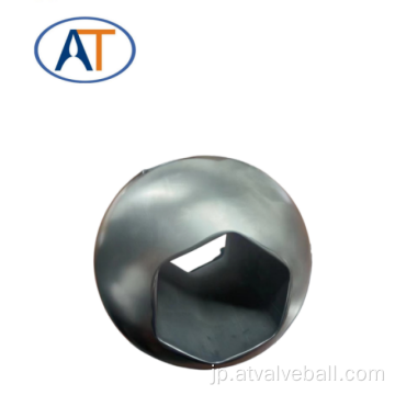 ボールバルブ用の固定球体とシート